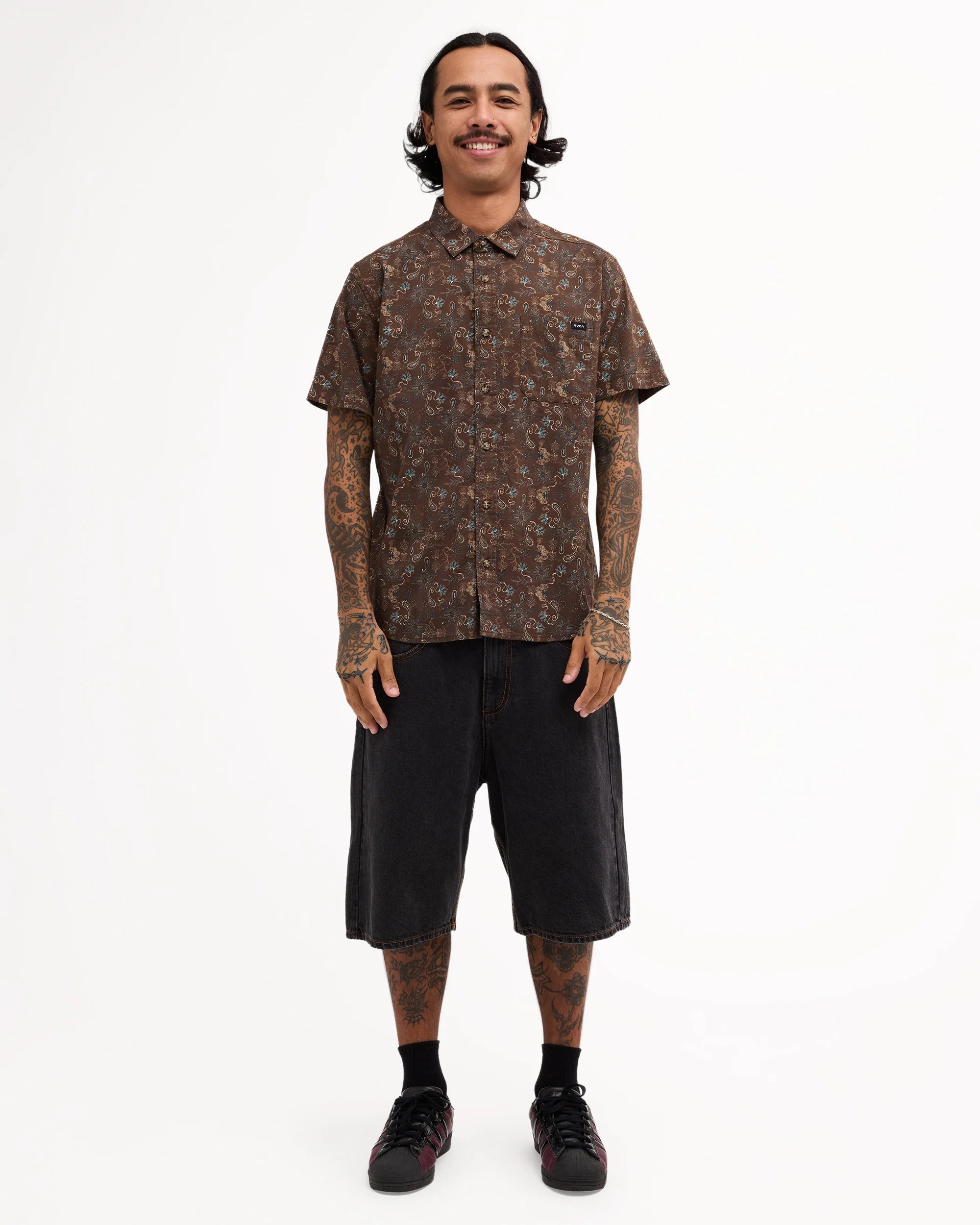 RVCA Atlantic Short Sleeve Shirt