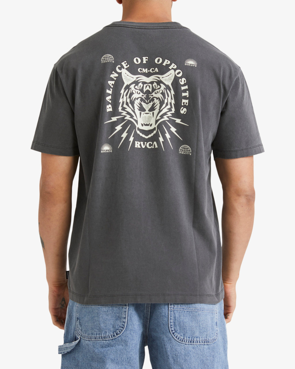 RVCA Angry Cat T-Shirt