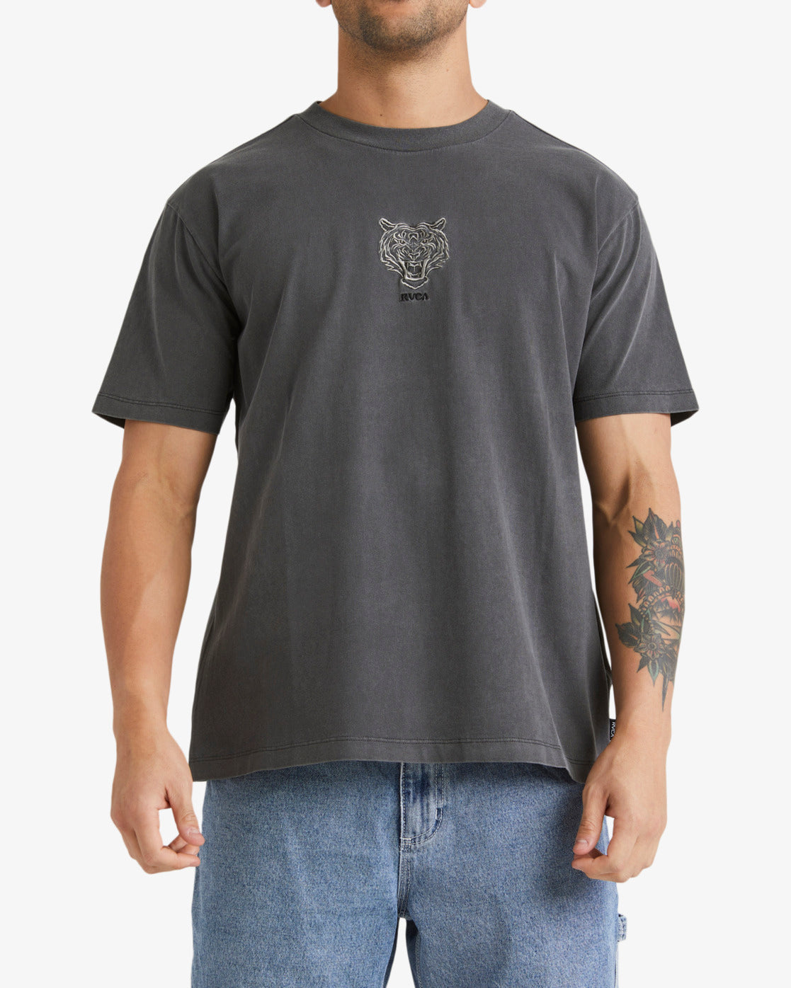 RVCA Angry Cat T-Shirt