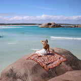 Isla Label Wallflower Woven Picnic Rug XL