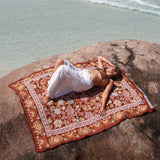 Isla Label Wallflower Woven Picnic Rug XL