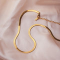 Atolea Kauai Herringbone Choker Necklace