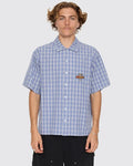 Worship Bannerman Short Sleeve Shirt - Blue
