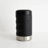 Fridgy 375ml Grip Series Can Cooler Midnight Black