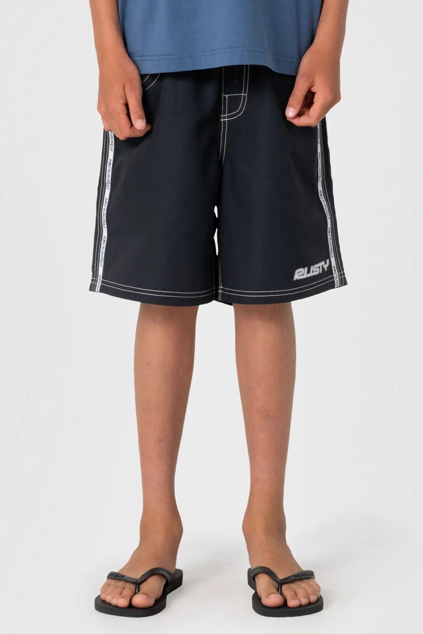 Rusty Flip Daddy Elastic Boardshorts Boys