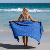 Zali Azure Beach Towel