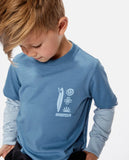 Gremlin Long Sleeve 2 in 1 Tee - Boy's (1-8 years)