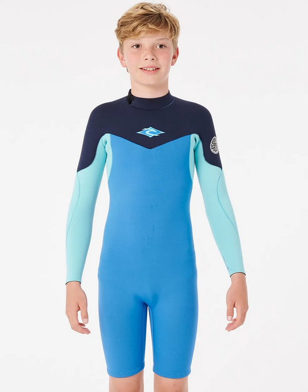 Rip Curl Boys Dawn Patrol Long Sleeve Back Zip 2mm