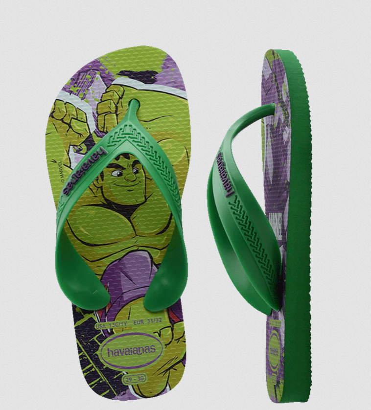 Havaianas Kids Max Marvel Thongs