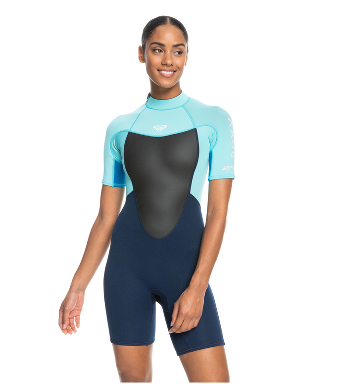Roxy 2/2mm Prologue Back Zip Short Sleeve Springsuit