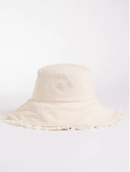Rusty Gleam Organic Wide Brim Bucket Hat