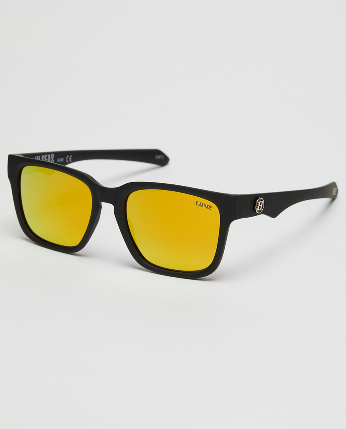 Liive Vision Hi Seas Mirror Polar Matt Black