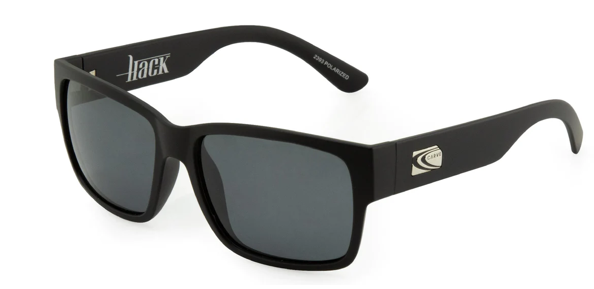 Hack Matt Black Grey Pol lens