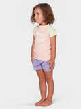 Girls Soleil Stripe Rash Guard