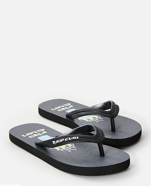 Rip Curl Flamming Skull Open Toe Boys