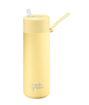 595ml Ceramic Reusable Bottle - Buttermilk