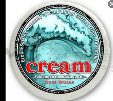 Cream Surf Wax by Robbie Paige