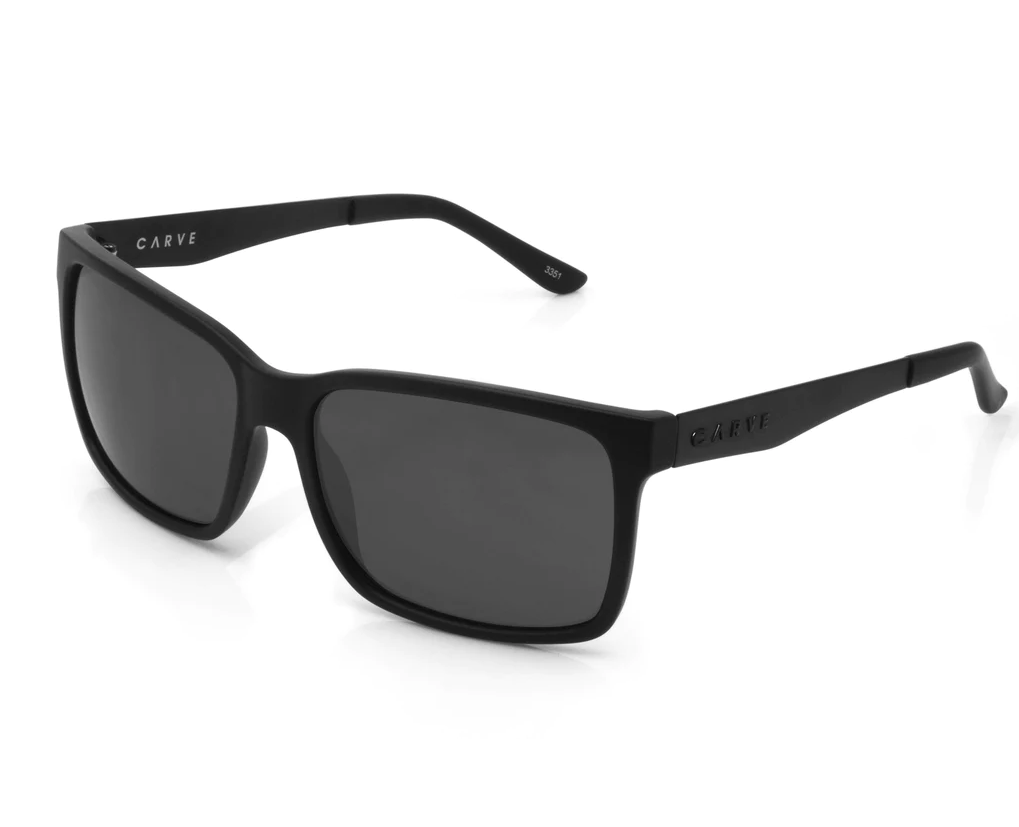 Carve The Island Matt Black Frame Sunglasses
