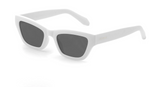 Valencia Gloss White Grey Lens
