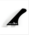 FCS II Mick Fanning PC Black/White Grom Tri Fins