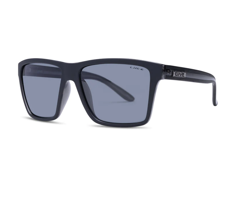 Liive Vision Bazza Polar Matt Black Xtal Black