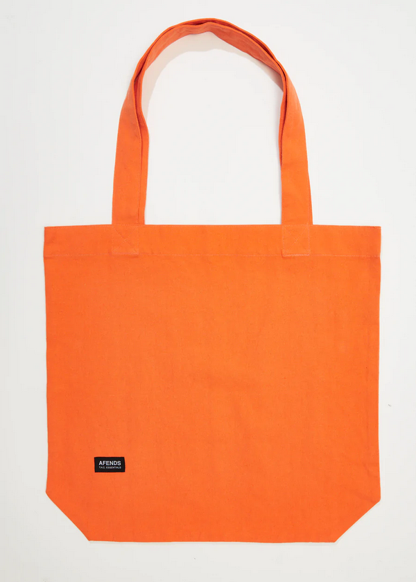 Afends Crucial Hemp Tote Bag Orange – Tsunami Surfer