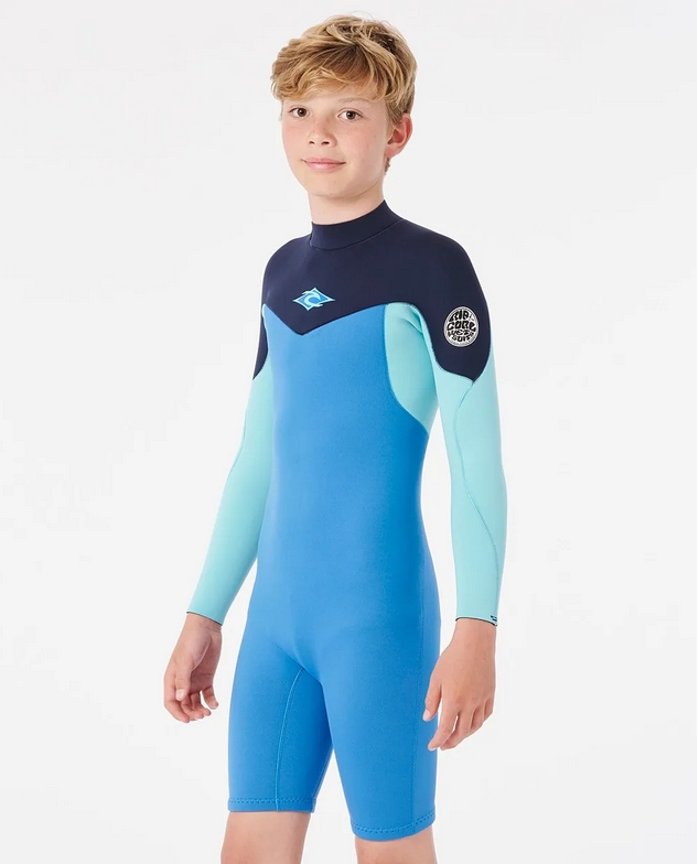 Rip Curl Boys Dawn Patrol Long Sleeve Back Zip 2mm