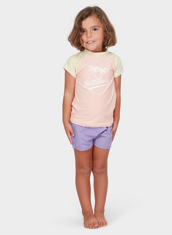 Girls Soleil Stripe Rash Guard