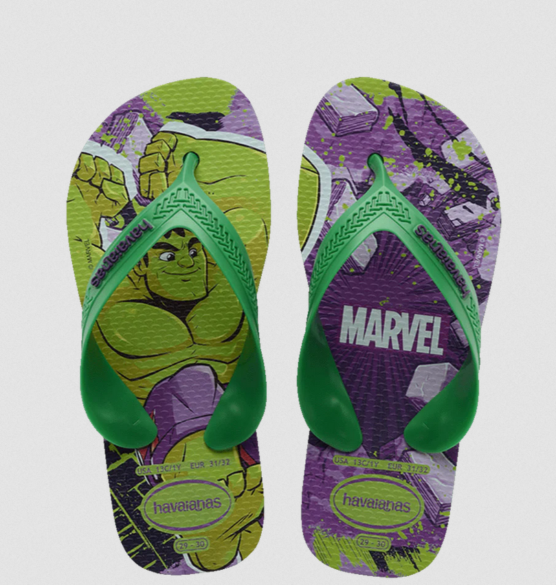 Havaianas Kids Max Marvel Thongs