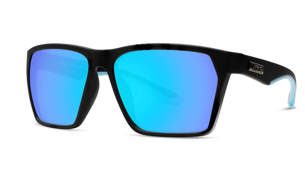 Liive Vision Rincon  Mirror Matt Black Sunglasses