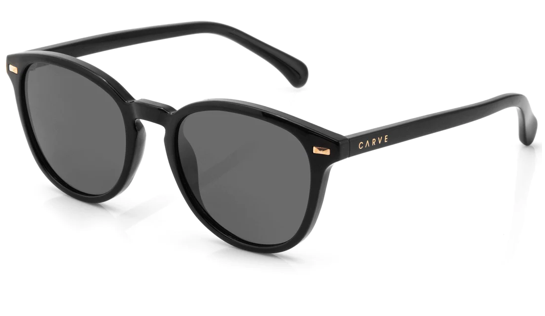 Carve Oslo Gloss Black Dark Grey Lens