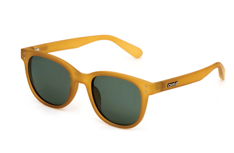 Homeland Polarized Matt Honey Frame Sunglasses