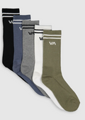 RVCA Union Sock 5 Pack Multi