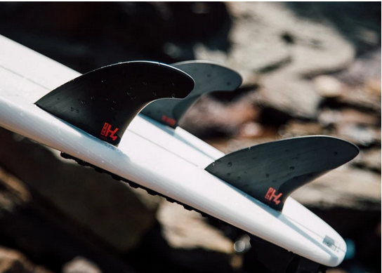 FCS II H4  Smoke Tri Fins