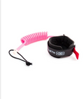 Ocean & Earth Basic Coiled Bodyboard Cord Pink