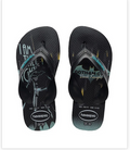 Havaianas Kids Max Herois Black/Black/Blue