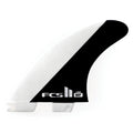 FCS II MF PC Black/White Large Tri Retail Fins