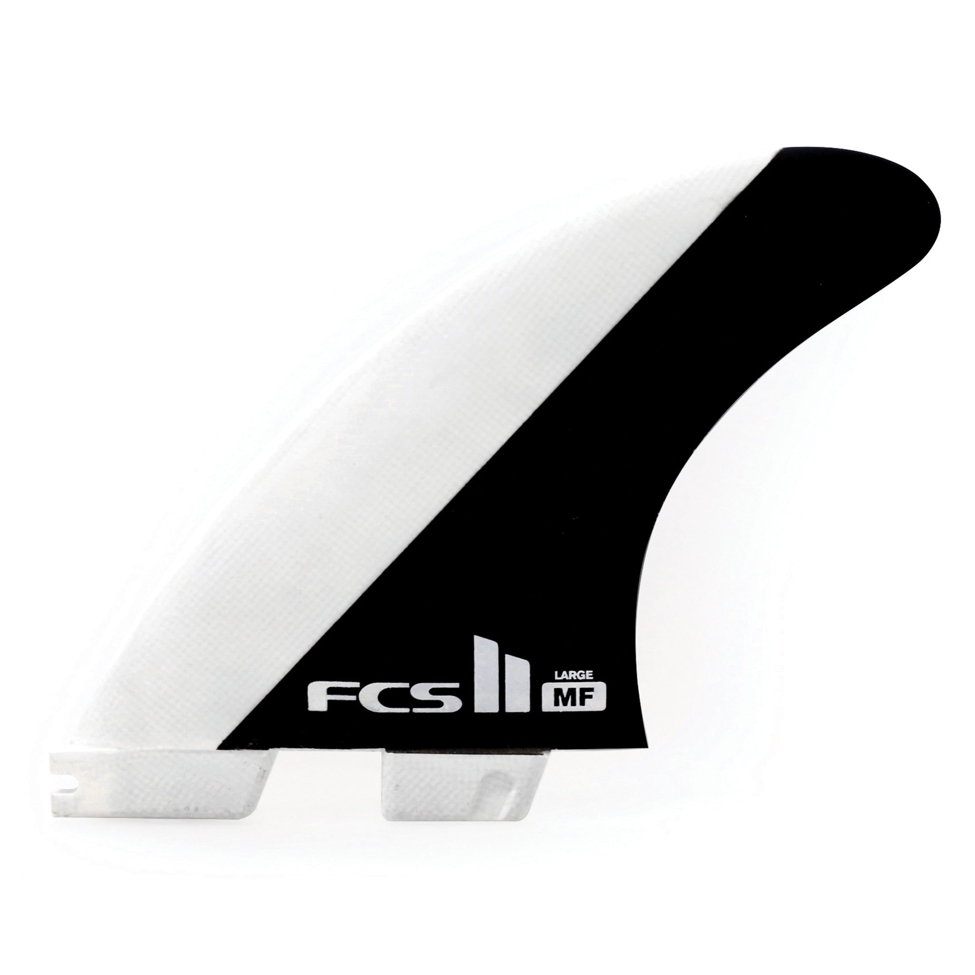 FCS II MF PC Black/White Large Tri Retail Fins