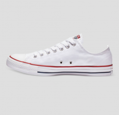 Unisex Converse Chuck Taylor All Star Classic Colour Low Top White