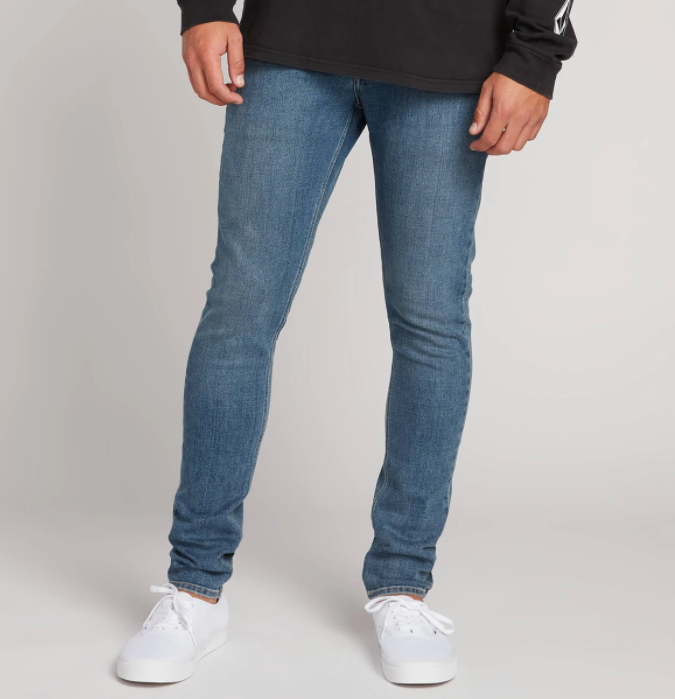 Volcom 2X4 Tapered Skinny Fit Jeans