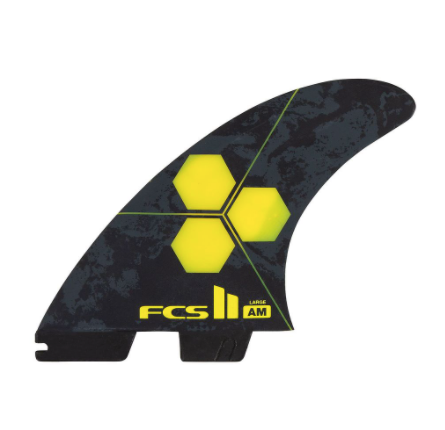 FCS II AM PC Large Yellow Tri Retail Fins