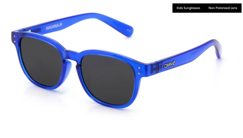 Havana Jr Gloss Crystal Royal Blue Frame Sunglasses