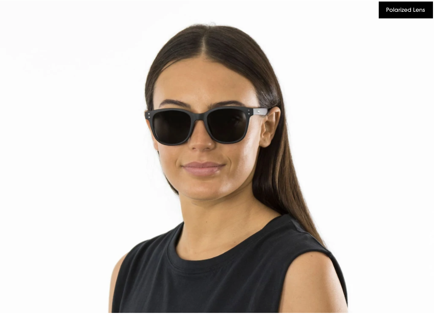 Carve Homeland Matt Black Frame with Grey Polarized Lens