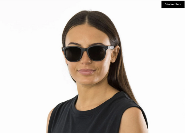 Homeland - Polarized Gloss Black Frame Sunglasses