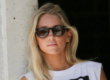 Icon Polarized Gloss Black Frame Sunglasses