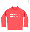 Billabong Groms Union Relaxed Fit Rash Vest Boys 0-7
