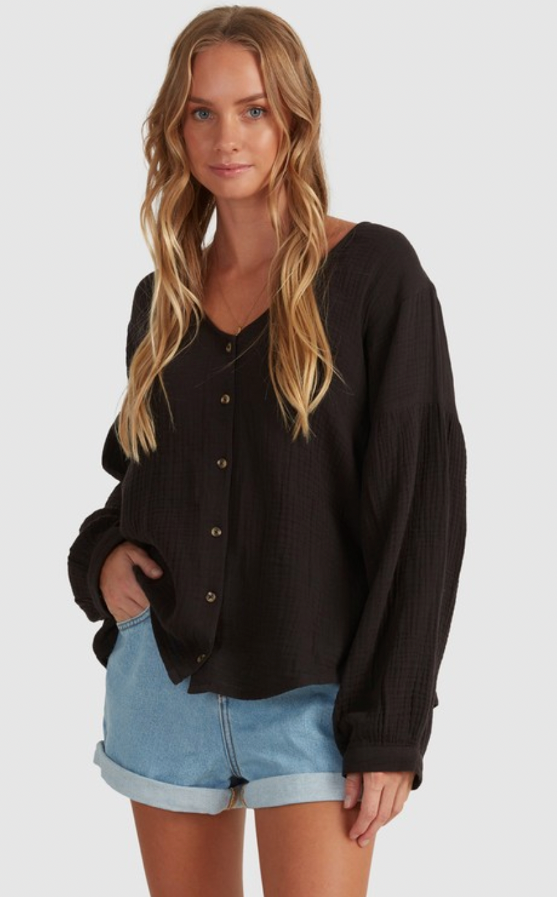 In The Beginning Long Sleeve Top