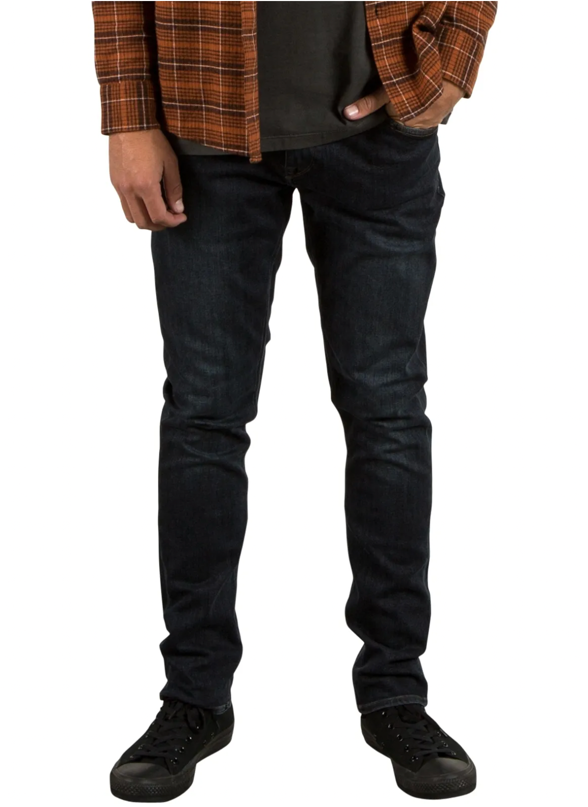 Volcom 2X4 Tapered Skinny Fit Jeans