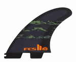 FCS II JW PC Medium Army Camo Tri Retail Fins