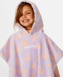 Little Girls Low Tide Hoodie Towel